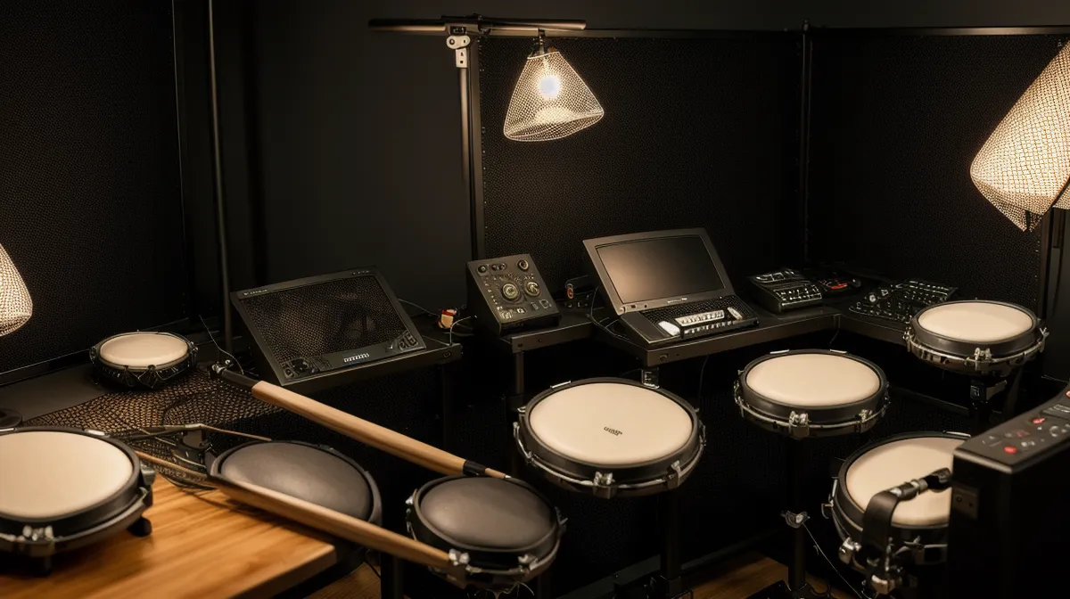 Online Schlagzeugkurs für E-Drums im Vergleich: strukturierte Video-Lektionen am Roland TD-17 im Homeoffice
