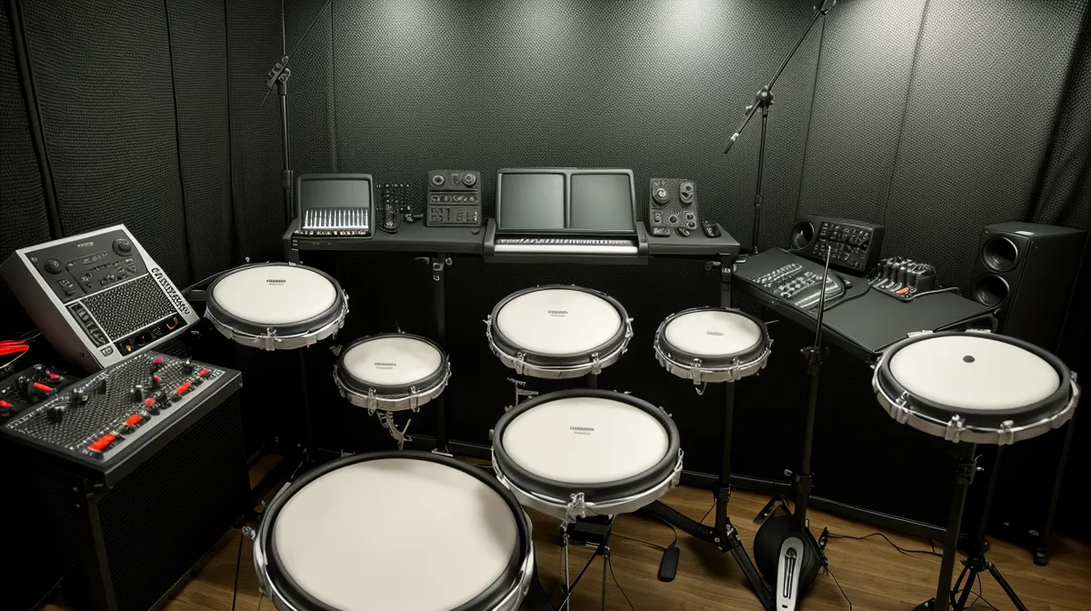 Schlagzeug Fill-ins lernen online: E-Drum-Kurs-Test für besseres Timing bei Drum-Fills im Homeoffice