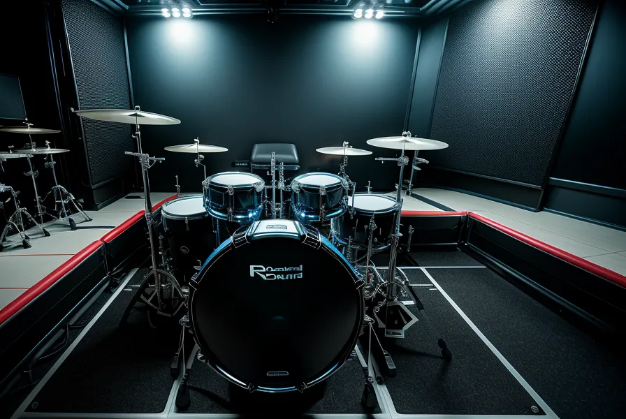 Metronom-Einstellungen am E-Drum Modul für strukturiertes Rudiments-Training